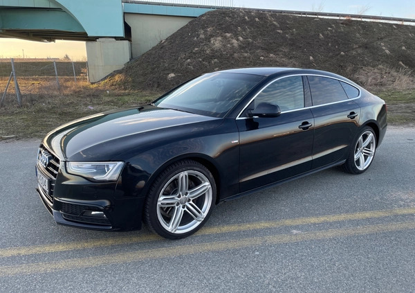 Audi A5 cena 79950 przebieg: 159980, rok produkcji 2013 z Świebodzin małe 232